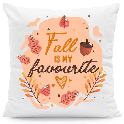SEO. Bedrucktes Kissen mit Spruch Fall is my favourite - ohne Füllung Linkreich