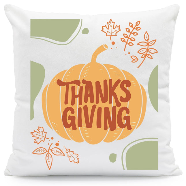 SEO. Bedrucktes Kissen mit Spruch Thanksgiving - ohne Füllung Linkreich