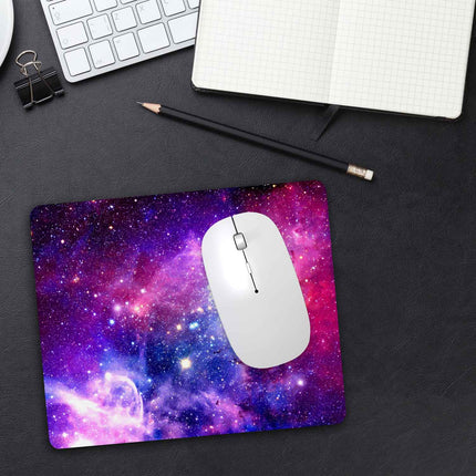 SEO. Bedrucktes Mousepad im Galaxy Design - Linkreich