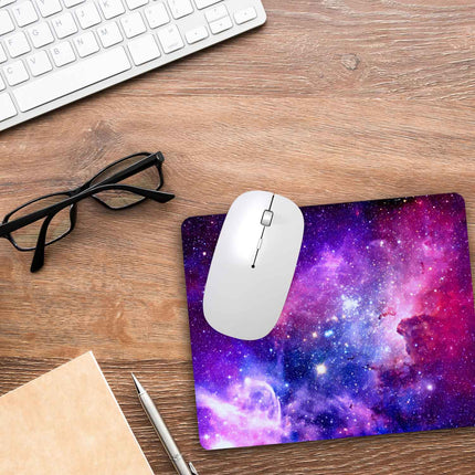 SEO. Bedrucktes Mousepad im Galaxy Design - Linkreich