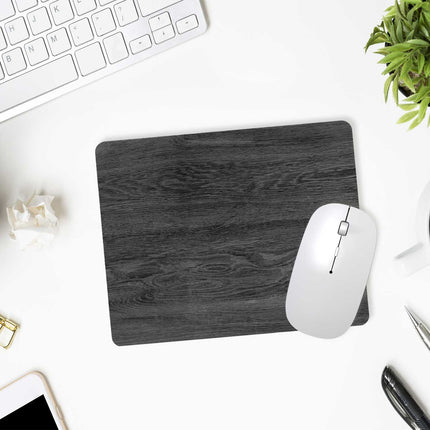 SEO. Bedrucktes Mousepad im Holz Design - Schwarz Linkreich