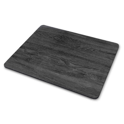 SEO. Bedrucktes Mousepad im Holz Design - Blau Linkreich