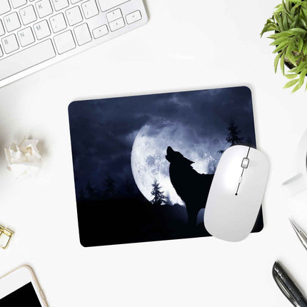 SEO. Bedrucktes Mousepad im Wolf Design - Linkreich