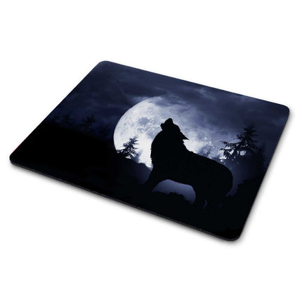 SEO. Bedrucktes Mousepad im Wolf Design - Linkreich