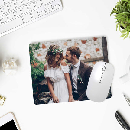 SEO. Bedrucktes Mousepad mit eigenem Foto - Linkreich