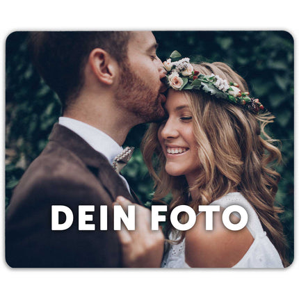 SEO. Bedrucktes Mousepad mit eigenem Foto - Linkreich