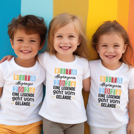 SEO. Bedrucktes T-Shirt für Kinder - KITA Abgänger - Männlich Linkreich