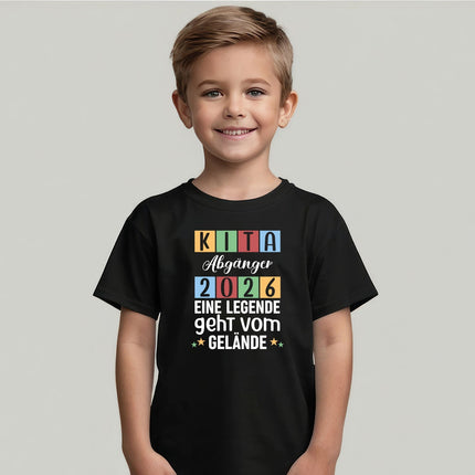 SEO. Bedrucktes T-Shirt für Kinder - KITA Abgänger - Männlich Linkreich
