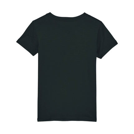 SEO. Bedrucktes T-Shirt für Kinder - Little Sister Saurus - Schwarz Linkreich