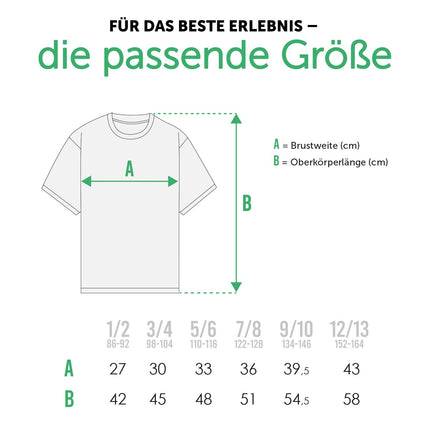 SEO. Bedrucktes T-Shirt für Kinder - Tschüss Kindergarten Regenbogen Blau - Weiß Linkreich