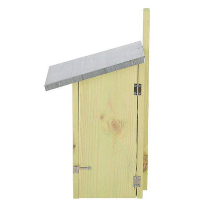 Beobachtungsnistkasten – Vogelhaus aus Holz mit Zinkdach – Mit Seitentür & Beobachtungsfenster – Für Meisen, Kleiber & Gartenvögel – 18,6 x 14,6 x 33 cm (Plant) kaufen bei Linkreich – Jetzt entdecken!