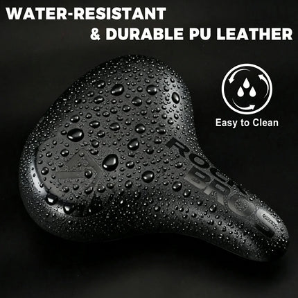 Bequemer Fahrradsattel Weicher Sattel mit Doppel-Federung