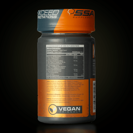 SEO. Berberine HCL PRO - SSA Supplements - 90 Veggie Kapseln - Linkreich