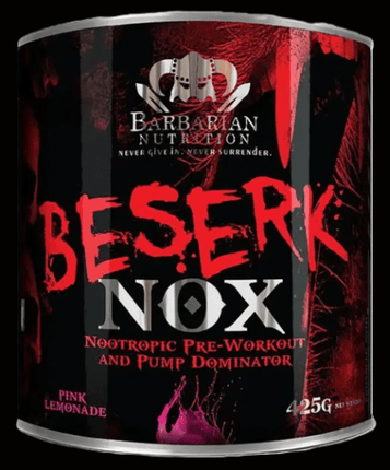 SEO. Beserk NOX Pumpe - Barbarian Nutrition - Pink Limonade Linkreich