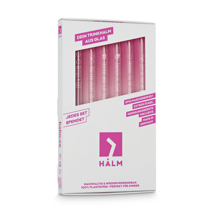 Best Friends Glasstrohhalme - 6 liebevolle Sprüche für deine Beste Freundin in englisch (Glastrinkhalme) kaufen bei Linkreich – Jetzt entdecken!