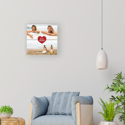 SEO. Beste Freunde Foto Geschenk aus Acrylglas mit zwei Fotos - Linkreich