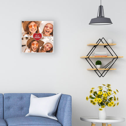 SEO. Beste Freunde Foto Geschenk aus Acrylglas mit zwei Fotos - Linkreich