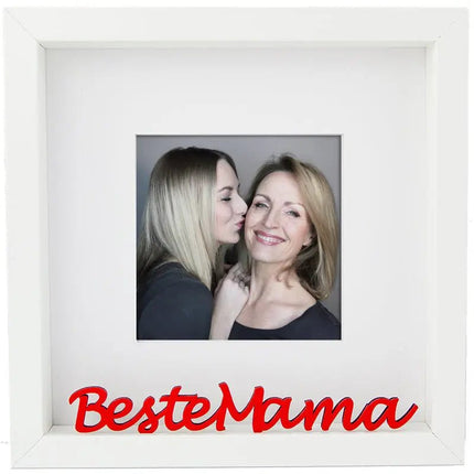SEO. Beste Mama Deko Schriftzug mit Fotorahmen - Linkreich