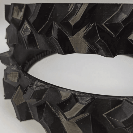 SEO. BF3D Radprofil für WORX ® L1000 (WR147E) Landroid Gummi All Terrain FLEXIBEL - Linkreich