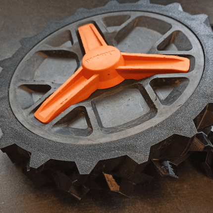 SEO. BF3D Radprofil für WORX ® L1000 (WR147E) Landroid Gummi All Terrain FLEXIBEL - Linkreich