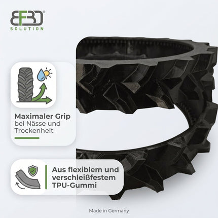 SEO. BF3D Radprofil für WORX ® L1000 (WR147E) Landroid Gummi All Terrain FLEXIBEL - Linkreich
