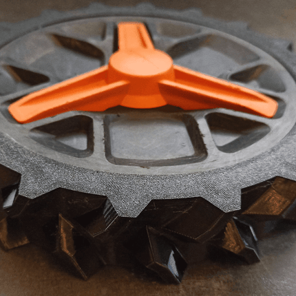SEO. BF3D Radprofil für WORX ® L1000 (WR147E) Landroid Gummi All Terrain FLEXIBEL - Linkreich