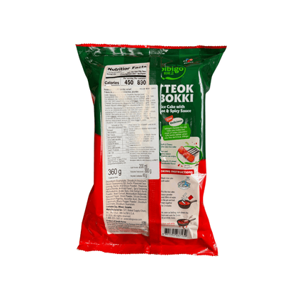 SEO. Bibigo Reiskuchen in scharfer Sauce 360g - Linkreich