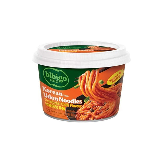 SEO. Bibigo Udon Nudeln Topokki Chili Korean. Art 187,2g - Linkreich