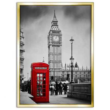 Big Ben - Leinwandbild Stadt (Canvas) kaufen bei Linkreich – Jetzt entdecken!