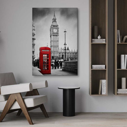 Big Ben - Leinwandbild Stadt (Canvas) kaufen bei Linkreich – Jetzt entdecken!
