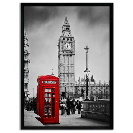 Big Ben - Leinwandbild Stadt (Canvas) kaufen bei Linkreich – Jetzt entdecken!