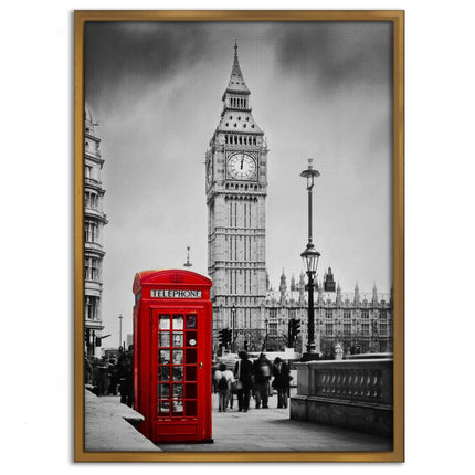 Big Ben - Leinwandbild Stadt (Canvas) kaufen bei Linkreich – Jetzt entdecken!