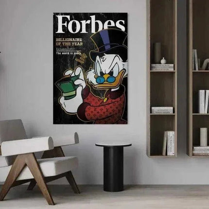 Billionaire of the year - Leinwandbild Motivation (Canvas) kaufen bei Linkreich – Jetzt entdecken!