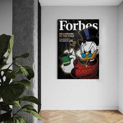 Billionaire of the year - Leinwandbild Motivation (Canvas) kaufen bei Linkreich – Jetzt entdecken!