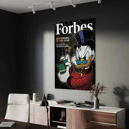 Billionaire of the year - Leinwandbild Motivation (Canvas) kaufen bei Linkreich – Jetzt entdecken!