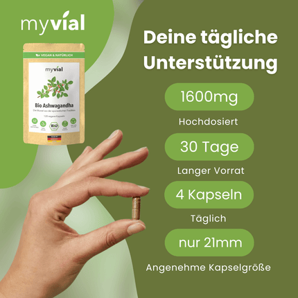 SEO. Bio Ashwagandha Kapseln - Einzeln Linkreich