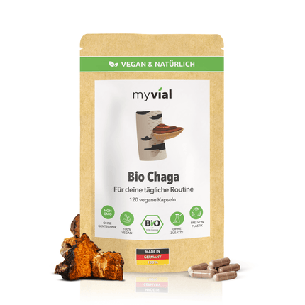SEO. Bio Chaga Kapseln - Einzeln Linkreich