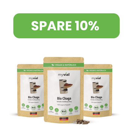 SEO. Bio Chaga Kapseln - 3er Pack - 10% Rabatt Linkreich