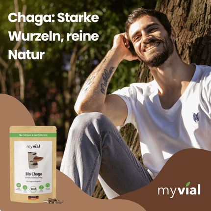 SEO. Bio Chaga Kapseln - Einzeln Linkreich
