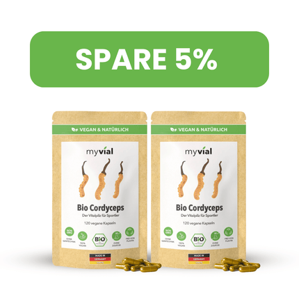 SEO. Bio Cordyceps Kapseln - 2er Pack - 5% Rabatt Linkreich