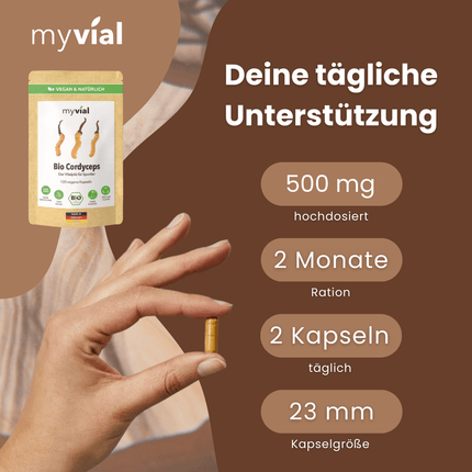 SEO. Bio Cordyceps Kapseln - Einzeln Linkreich