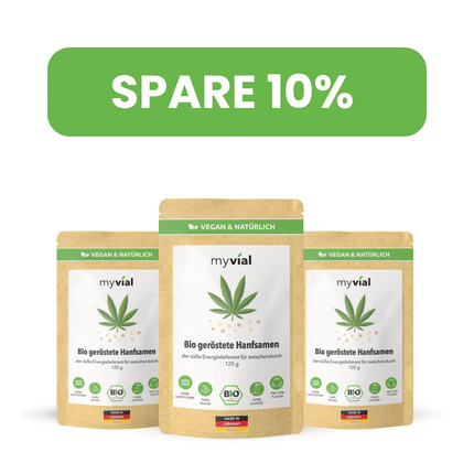 SEO. Bio geröstete süße Hanfsamen - 3er Pack - 10% Rabatt Linkreich