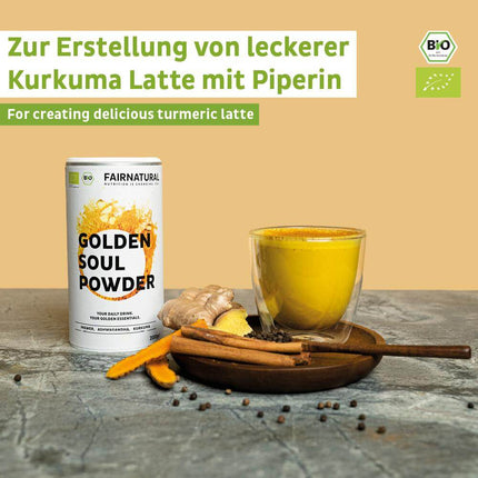 Bio Goldene Milch Pulver (Nahrungsergänzungsmittel) kaufen bei Linkreich – Jetzt entdecken!