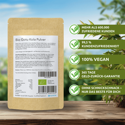 SEO. Bio Gotu Kola Pulver - Einzeln Linkreich