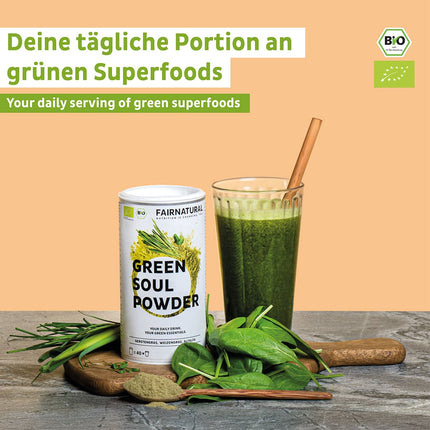 Bio Green Smoothie Pulver (Nahrungsergänzungsmittel) kaufen bei Linkreich – Jetzt entdecken!