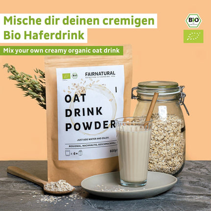 Bio Hafermilch Pulver (Nahrungsergänzungsmittel) kaufen bei Linkreich – Jetzt entdecken!