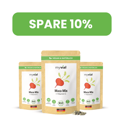 SEO. Bio Maca Mix Kapseln - 3er Pack - 10% Rabatt Linkreich