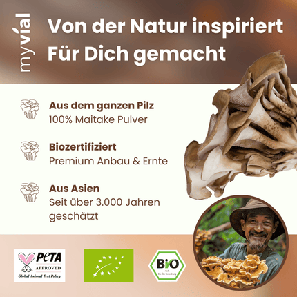 SEO. Bio Maitake Kapseln - Einzeln Linkreich