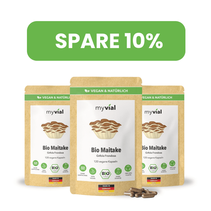 SEO. Bio Maitake Kapseln - 3er Pack - 10% Rabatt Linkreich