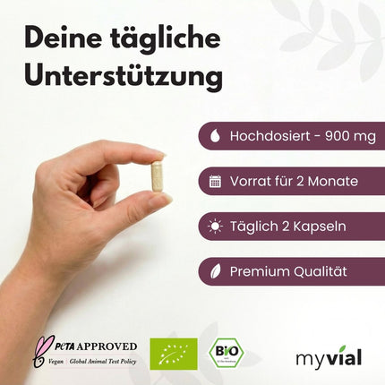 SEO. Bio Mariendistel Leber Komplex Kapseln - Einzeln Linkreich
